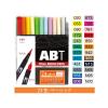 「トンボ鉛筆 水性マーカー ABT 多色セット 24色 ベーシック AB-T24CBA 5セット（直送品）」の商品サムネイル画像1枚目