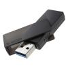 「USBメモリ 64GB USB-A 回転式キャップ スライドロック ブラック MF-RMU3B064GBK エレコム 1個（直送品）」の商品サムネイル画像2枚目