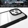 「iPhone15 Pro ケース ZEROSHOCK フィルム付 フレームブラック PM-A23CZEROFCBK エレコム 1個（直送品）」の商品サムネイル画像4枚目