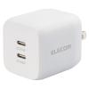 「USB充電器 タイプC PD PPS 45W USB-C×2ポート パソコン充電 ホワイト EC-AC4245WH エレコム 1個（直送品）」の商品サムネイル画像2枚目