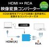 「HDMI→RCA 変換アダプター HDMI[メス] - RCA[メス] ダウンスキャンコンバーター AD-HDCV02 エレコム 1個(直送品)（直送品）」の商品サムネイル画像2枚目