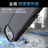「iPhone14 Pro ケース カバー レザー 手帳型 耐衝撃 衝撃吸収 薄型 ネロ エレコム 1個（直送品）」の商品サムネイル画像2枚目