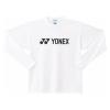 「Yonex(ヨネックス) ユニセックス ロングスリーブTシャツ 16158 ホワイト(011) SS 1枚（直送品）」の商品サムネイル画像2枚目