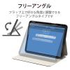 「iPad Pro 11インチ ケース ソフトレザー フリーアングル ブラック TB-A22PMSABK エレコム 1個（直送品）」の商品サムネイル画像2枚目
