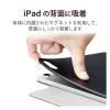 「iPad 10.9インチ 第10世代 ケース 手帳型 2アングル 抗菌 ブラック TB-A22RWVPFBK エレコム 1個（直送品）」の商品サムネイル画像2枚目