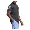「adidas(アディダス) テニスウェア 半袖シャツ クラブ スリーストライプス テニス 半袖Tシャツ J/3XL ｂｌａｃｋ MLE72（直送品）」の商品サムネイル画像3枚目