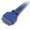 「M/Bピンヘッダー接続USB 3.0 メス x2増設ケーブル　USB3SPLATE　1個　StarTech.com（直送品）」の商品サムネイル画像3枚目