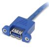 「2x USB 3.0増設 M/B接続パネルマウント型ケーブル　USB3SPNLAFHD　1個　StarTech.com（直送品）」の商品サムネイル画像3枚目