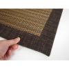 「萩原 い草センターラグ（裏貼り） 南風（なんぷう） ブラウン 約191×240cm 1枚（直送品）」の商品サムネイル画像4枚目