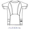 「KAZEN adidas（アディダス）メンズスクラブ 医療白衣 半袖 ボルドー M SMS118（直送品）」の商品サムネイル画像4枚目