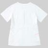 「KAZEN adidas（アディダス）レディススクラブ 医療白衣 半袖 ホワイト S SMS009-10（直送品）」の商品サムネイル画像2枚目