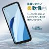 「OPPO Reno7 A (OPG04) ケース ハイブリッド 耐衝撃 ブラック PM-O221TSLFCBK エレコム 1個（直送品）」の商品サムネイル画像2枚目