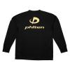 「ファイテン(phiten) RAKUシャツSPORTS (SMOOTH DRY) 長袖 ブラック×ロゴ金 2XO JG354008 1枚（直送品）」の商品サムネイル画像2枚目