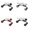 「ライラクス カスタムハンドル W VERTEX 80mm 左右共用 ダイワ ブラック 4249413 1個（直送品）」の商品サムネイル画像7枚目