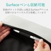 「Surface Go インナーケース バッグインバッグ ネオプレン ポケット付き ブラック TB-MSG18NPPBK エレコム 1個（直送品）」の商品サムネイル画像5枚目