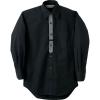 「住商モンブラン Careermate（キャリアメイト） シャツ 兼用 長袖 黒 M MC7425 1枚（直送品）」の商品サムネイル画像1枚目