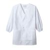 「住商モンブラン MONTBLANC（モンブラン） ダブル型給食衣 児童用 長袖 白 3号 PE101-2 1枚（直送品）」の商品サムネイル画像1枚目
