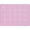 「スケルトンカッティングマット ピンク STN-A4-P 5枚 ミワックス（直送品）」の商品サムネイル画像1枚目