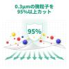 「N95防護マスク ブラック 40枚(2箱セット) 小林薬品 高機能・4層構造 高耐久性フィルター 医療用（直送品）」の商品サムネイル画像5枚目