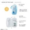 「リヒトラブ soeru ラウンドジップペンケース 筆箱 ペンポーチ 見開き 収納 約12本収容可能 サボンブルー A8103-20 1個（直送品）」の商品サムネイル画像4枚目