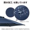 「タカショー イージープッシュパラソル 2.5m ネイビー SHR-A25N 1個（直送品）」の商品サムネイル画像7枚目