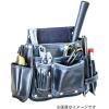 「三共コーポレーション DBLTACT 本革釘袋 DTL-99-BK 582505 #582505 1個（直送品）」の商品サムネイル画像1枚目