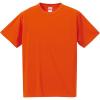 「キャブ ４．７オンス ドライシルキータッチＴシャツ（ローブリード） 160 オレンジ 508802 1セット(5入)（直送品）」の商品サムネイル画像1枚目