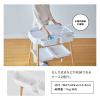 「カトージ おむつ替え台(ホワイト＆ナチュラル) 01400 1台（直送品）」の商品サムネイル画像6枚目