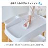 「カトージ おむつ替え台(ホワイト＆ナチュラル) 01400 1台（直送品）」の商品サムネイル画像8枚目