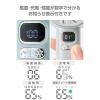 「ハンディファン 携帯扇風機 冷却プレート付き ナトリウムイオン電池 10段階風量 グリーン FAN-U264GN エレコム 1個（直送品）」の商品サムネイル画像7枚目