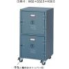 「東谷 ラルド チェスト 2段 幅390×奥行370×高さ750mm ブラック TPN-30BK 1台（直送品）」の商品サムネイル画像3枚目