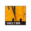 「アイトス　防寒ジャケット　ネイビー　AZ6063-008-5L　（直送品）」の商品サムネイル画像8枚目