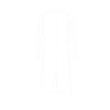 「住商モンブラン ドクターコート（メンズ/シングル） 医療白衣 診察衣 長袖 サックスブルー（水色） 5L 51-603（直送品）」の商品サムネイル画像3枚目