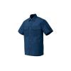 「アイトス 半袖シャツ AZ1637-008 ネイビー 3L　（直送品）」の商品サムネイル画像1枚目