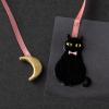 「デザインフィル しおりシール2464 刺繍 黒猫柄 82464006 1個×2（直送品）」の商品サムネイル画像3枚目