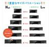 「朝日木材加工 キャスター付きハイタイプテレビ台/アッシュグレー木目 AS-GD1770H １台（直送品）」の商品サムネイル画像8枚目