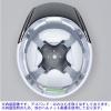 「DICプラスチック ABS製ヘルメット SYA-S 通気孔無/ライナーK9A/内装SF グリーン 1個（直送品）」の商品サムネイル画像2枚目