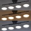 「オーム電機 LED4灯シーリングライト ダークブラウン 06-1648 1台（直送品）」の商品サムネイル画像3枚目