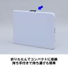 「YAMAZEN フォールディングテーブル 作業台 折りたたみ ワークテーブル 幅180 ホワイト YHT-1875(WH) 1台（直送品）」の商品サムネイル画像3枚目
