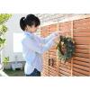 「YAMAZEN プランター付きフェンス ボーダータイプ2個セット KLLS-2(2Pイリ)* 1セット2個組（直送品）」の商品サムネイル画像3枚目