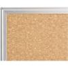 「馬印 コルク柄ツーウェイ掲示板(シルバーアルミ枠) 910×610 KBMC23 1枚（直送品）」の商品サムネイル画像2枚目
