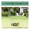「YAMAZEN 手動式芝刈機 カルカルモア 刈り込み高さ調整可能(5段階) KKM-200 1台（直送品）」の商品サムネイル画像2枚目