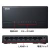 「サンワサプライ スイッチングハブ（8ポート・マグネット付き） LAN-SWHP801BK 1個（直送品）」の商品サムネイル画像2枚目