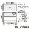 「【組立設置込】コクヨ INVENT-SH 平机 棚付 引出付 幅1000×奥行600×天板高さ900ｍｍ ハイタイプ Wナチュラル×ブラック 1台（直送品）」の商品サムネイル画像9枚目