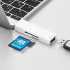 「サンワダイレクト USB Type-Cカードリーダー（カードリーダー・SD・microSD・USBハブ・スライドキャップ） 1個（直送品）」の商品サムネイル画像5枚目