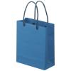 「ナチュラルカラー手提袋　丸紐　藍色　SS　1セット（25枚：5枚入×5袋）　スーパーバッグ  オリジナル」の商品サムネイル画像2枚目
