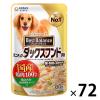 「ベストバランス ミニチュアダックスフンド用 鶏ささみ・野菜・キャベツ入 60g 72袋 ドッグフード 犬 ウェット パウチ」の商品サムネイル画像1枚目
