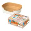 「ニャンとも 清潔トイレセット 子ねこ用 アイボリー＆オレンジ色になって新登場！にゃんとも ニャントモ」の商品サムネイル画像2枚目