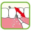 「DENTALPRO（デンタルプロ） 歯間ブラシ 1（SSS） 15本 歯間ブラシ」の商品サムネイル画像4枚目