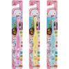 「歯ブラシ 子供 こどもハブラシ 6〜12才用 まめゴマ 1セット（3本）ライオン」の商品サムネイル画像2枚目